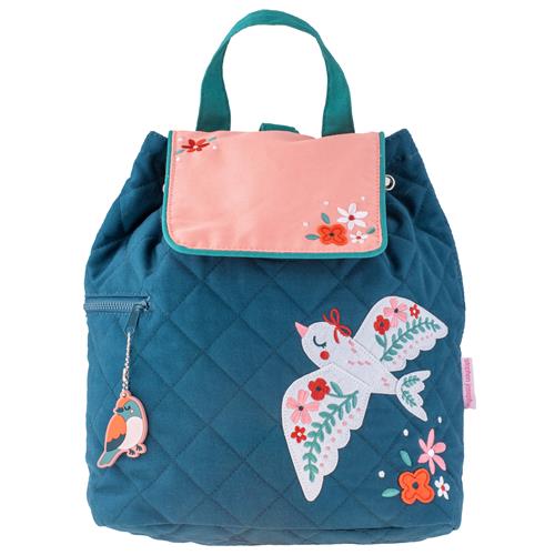 Bird Quilted Backpack