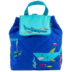 Shark Quilted Backpack