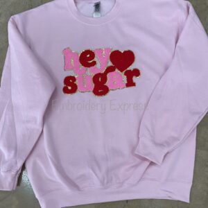 Hey Sugar Chenille Sweatshirt