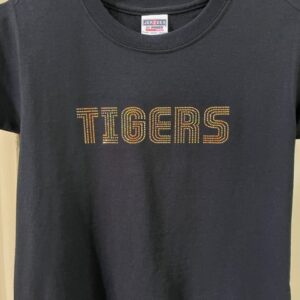 Youth Tigers Shirt 50/50 Blend Material