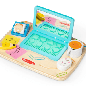 Wooden Work & Play Desktop Activity Board